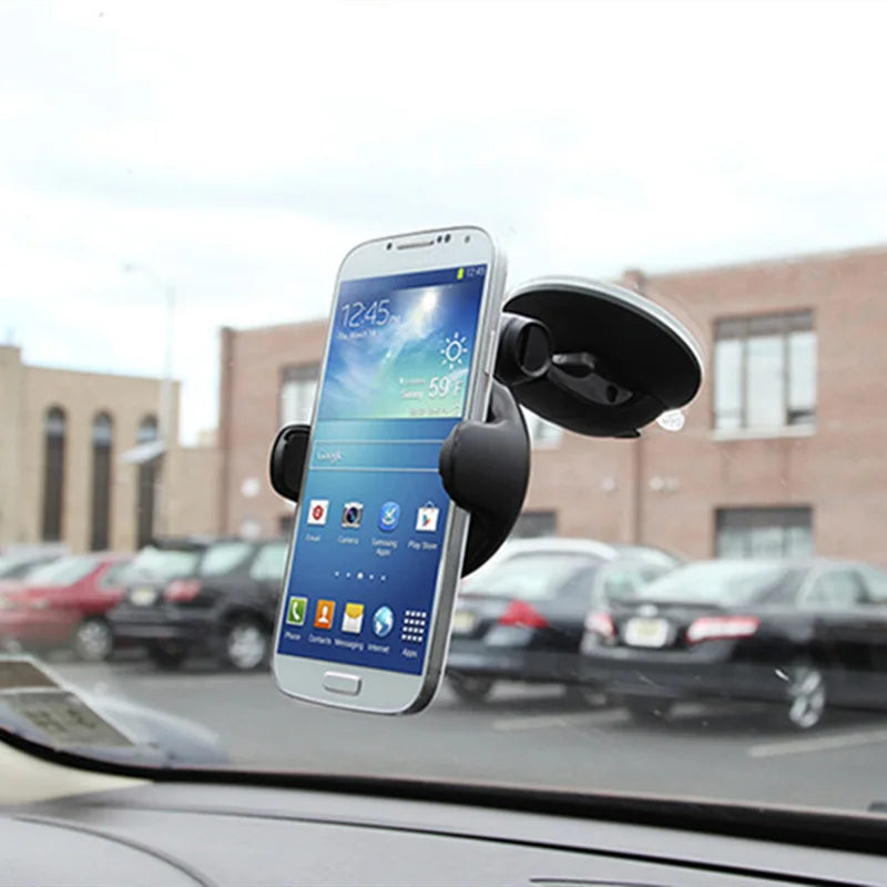 Universal Mobile Car Phone Holder (Windshield Cell Support)