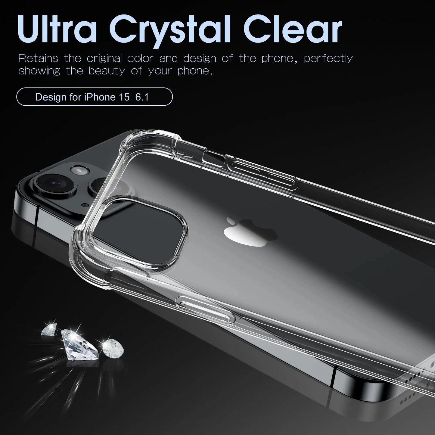Transparent iPhone Case Shockproof